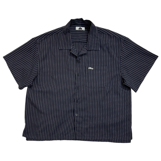 Bowling Shirt (Stripe Navy)