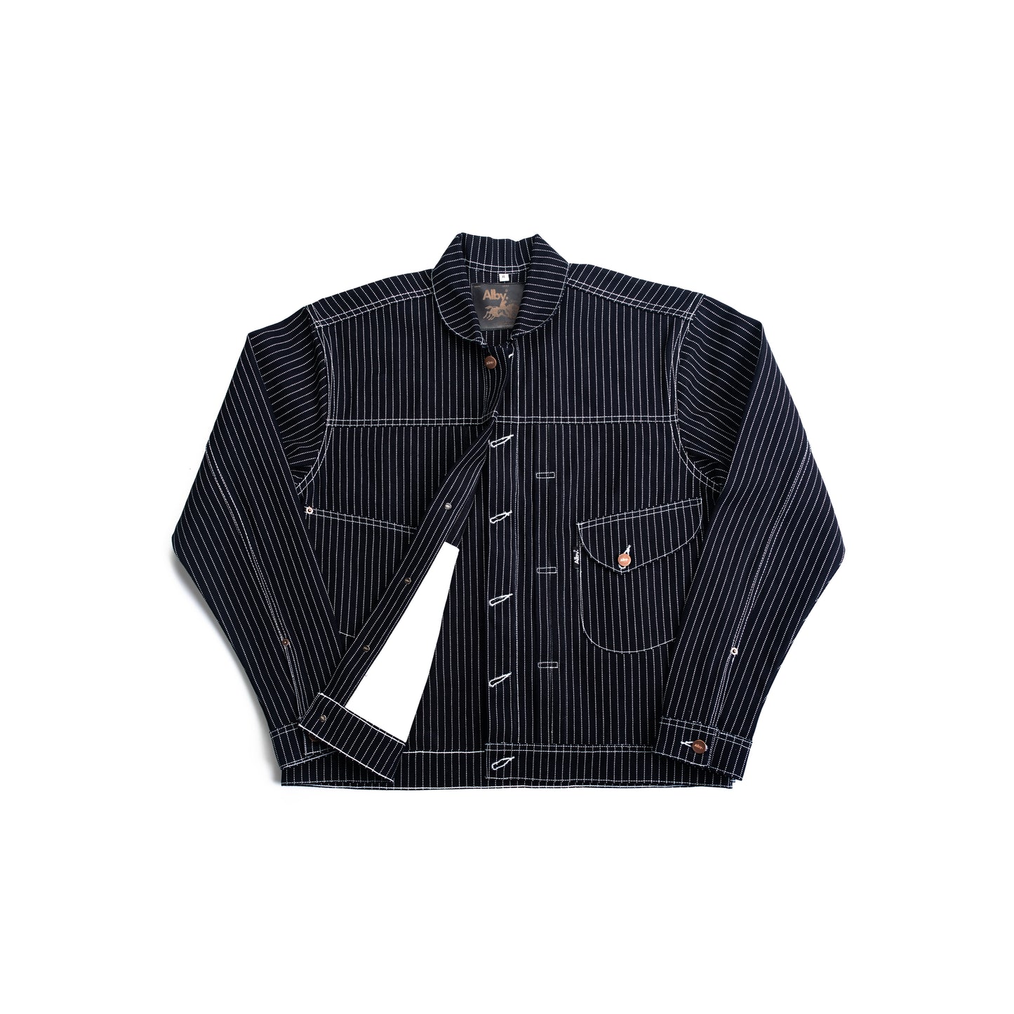 Wabash Stripe Workwear Jacket - Limited Edition by Alby