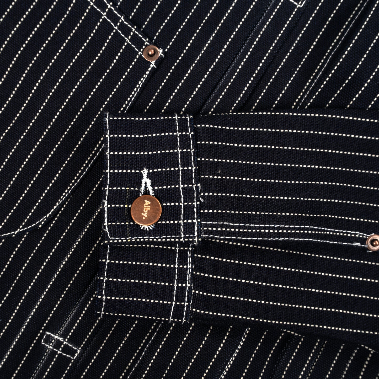 Wabash Stripe Workwear Jacket - Limited Edition by Alby