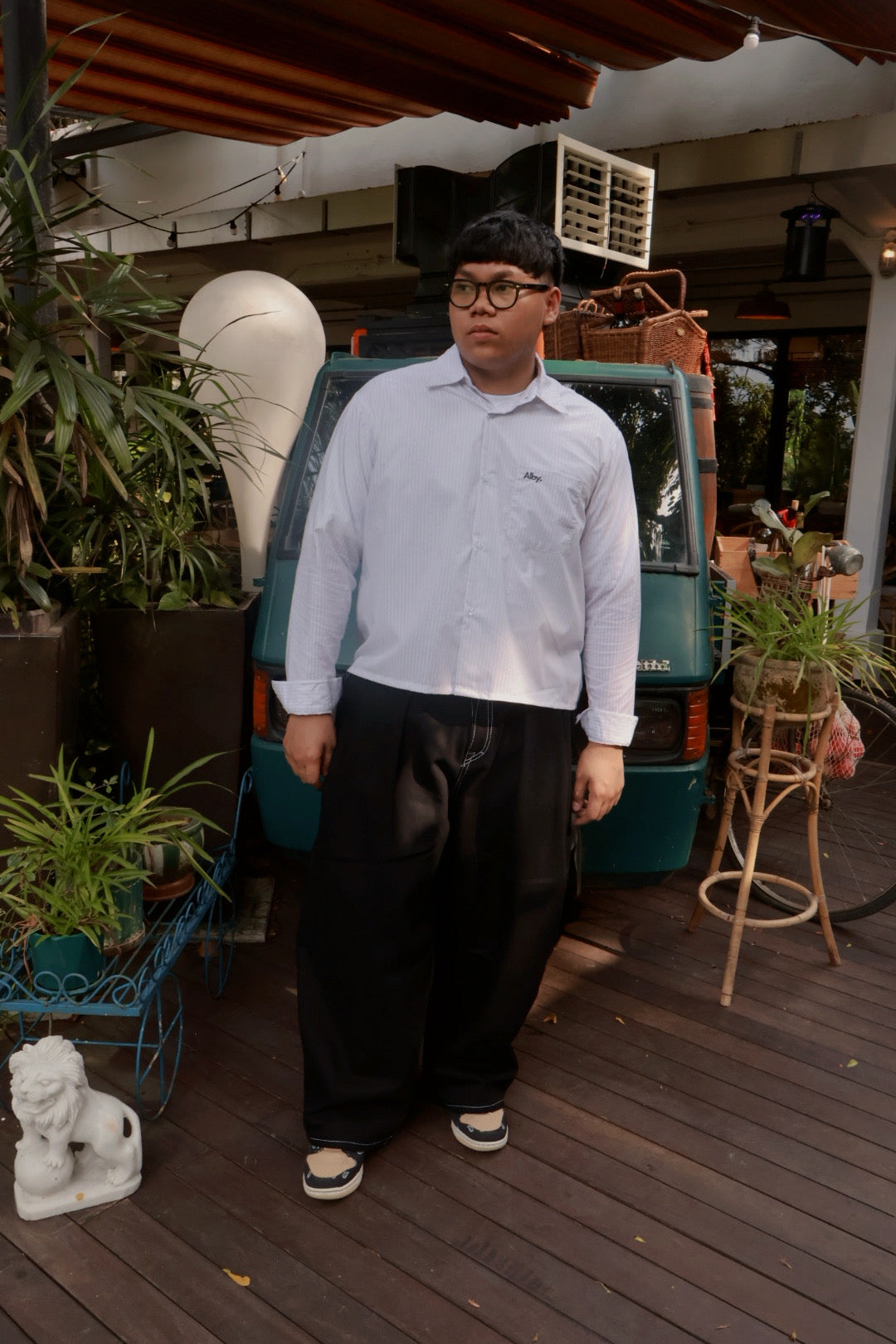 Albystudios Boxy Shirt (Long Sleeve)